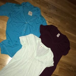 ‼️SOLD🔥 lot of SMALL VS pink/Hollister shirts